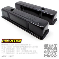 AEROFLOW PERFORMANCE STEEL ROCKER COVERS [CHEV V8 307-327-350 SMALL BLOCK MOTOR]