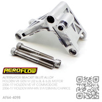 AEROFLOW BILLET ALLOY ALTERNATOR BRACKET [HOLDEN V8 GEN IV LS2 6.0L & LS3 6.2L MOTOR]