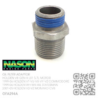 NASON OIL FILTER ADAPTOR [HOLDEN V8 GEN III LS1 5.7L MOTOR]