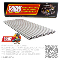 CROW CAMS PERFORMANCE 5/16" SUPERDUTY PUSHRODS [HOLDEN 6-CYL 173 & 202 RED/BLUE/BLACK MOTOR]