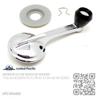 UNITED PACIFIC CHROME INTERIOR DOOR WINDOW WINDER