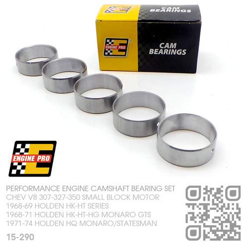 DURA-BOND PERFORMANCE CAMSHAFT BEARING SET [CHEV V8 307-327-350 SMALL BLOCK MOTOR]