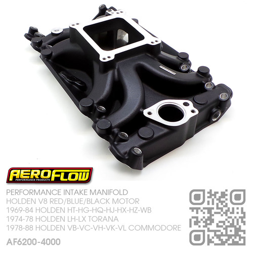 AEROFLOW PERFORMANCE CARBY INTAKE MANIFOLD [HOLDEN V8 304 & 308 RED/BLUE/BLACK MOTOR]