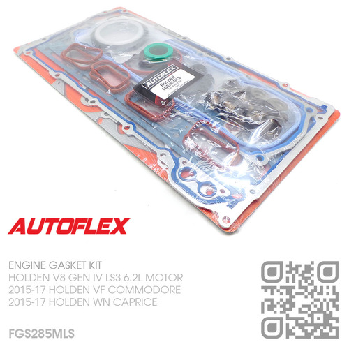 AUTOFLEX COMPLETE ENGINE GASKET KIT [HOLDEN V8 GEN IV LS3 6.2L MOTOR]